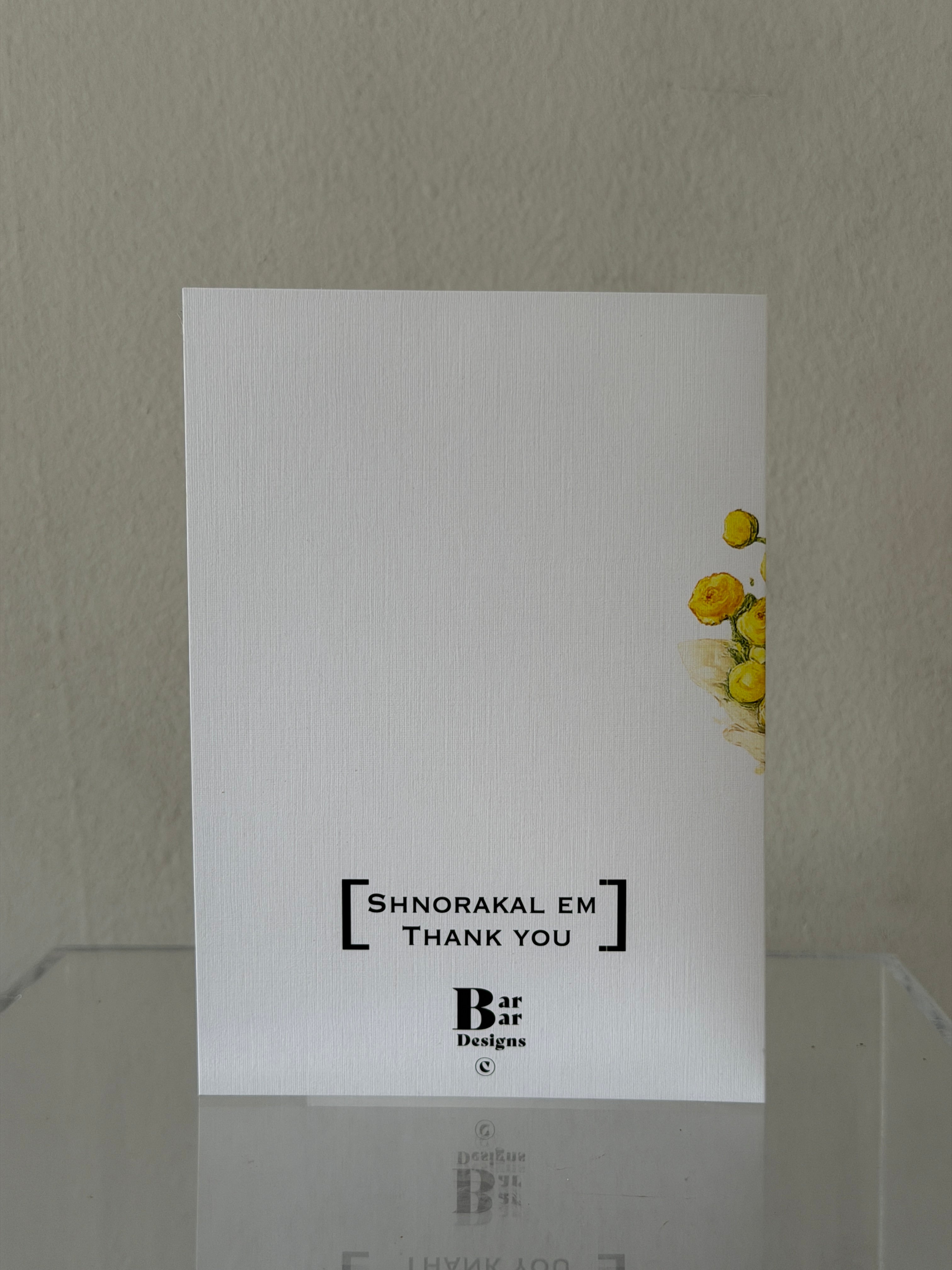 Shnorakal em- Thank You